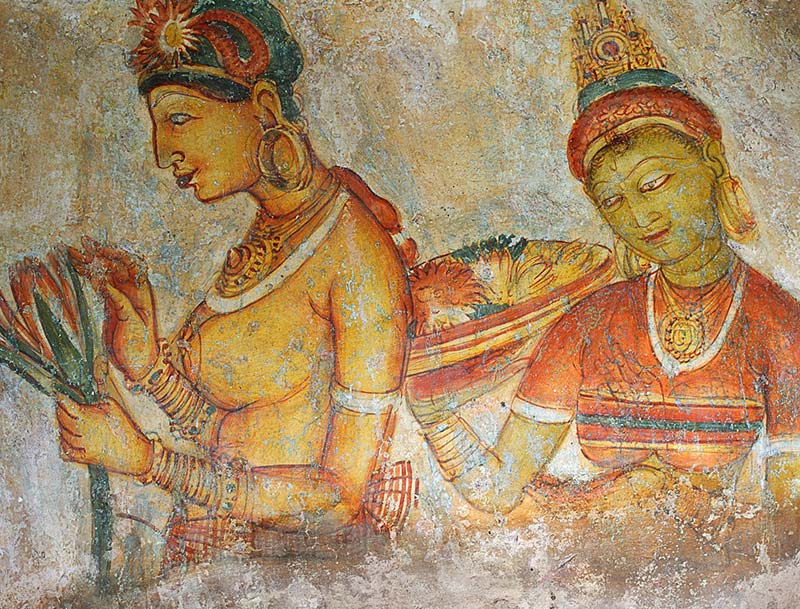 Sigiriya frescoes