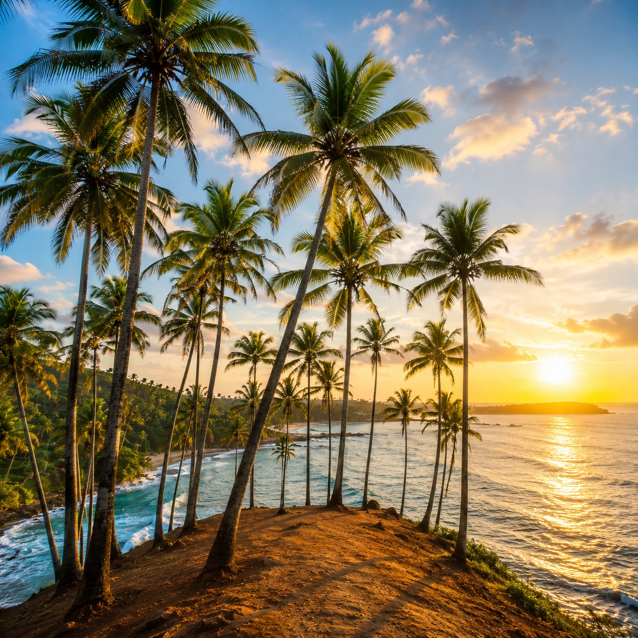 Coconut Tree Hill Mirissa