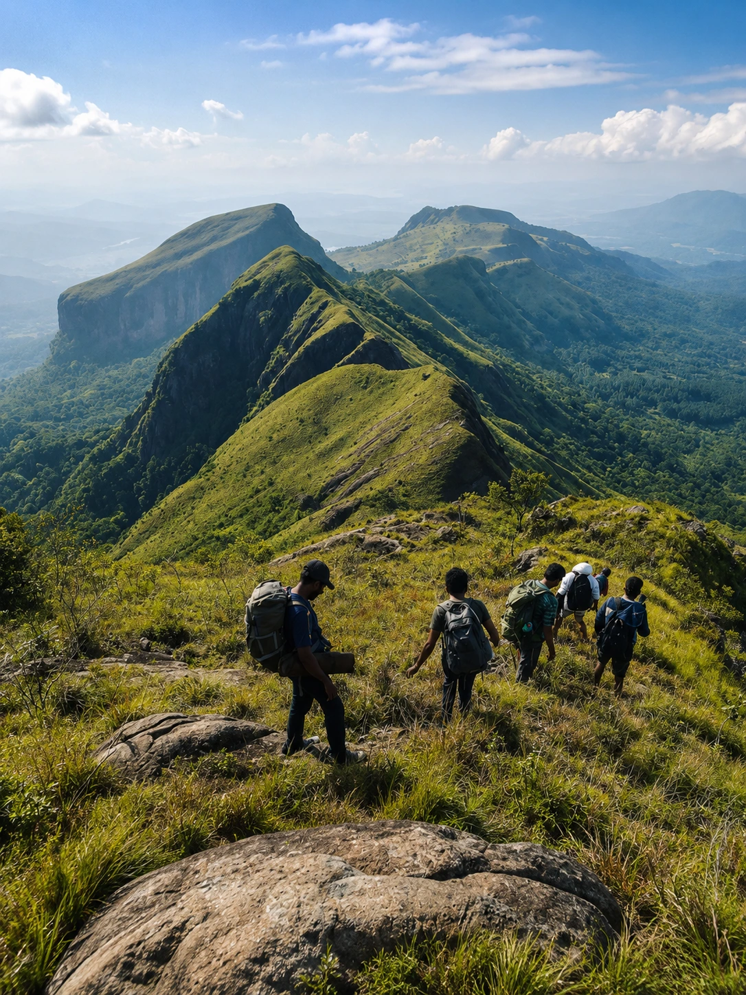 Misty peaks of Knuckles Range